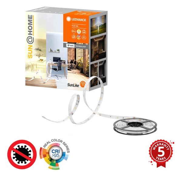 Ledvance - LED Stmívatelný pásek SUN@HOME FLEX 3m LED/13,5W/230V Wi-Fi CRI 95