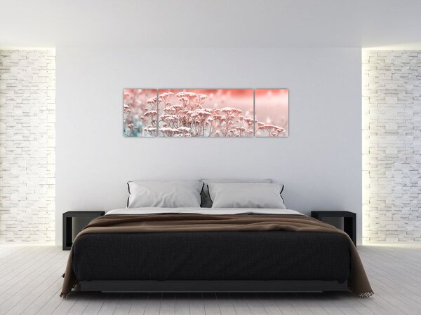 Obraz - Luční květy (170x50 cm)
