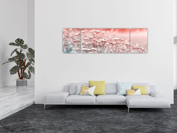 Obraz - Luční květy (170x50 cm)
