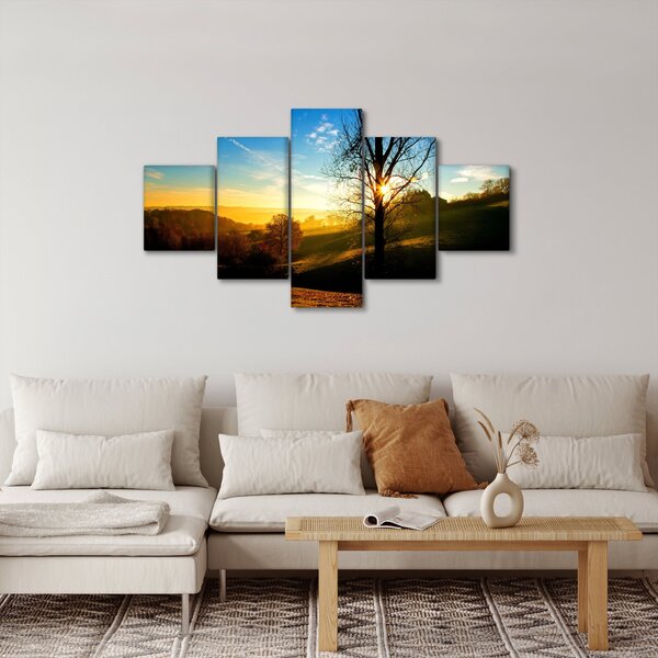 Obraz východu slunce (125x70 cm)
