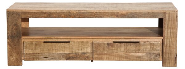 Stylový TV stolek z masivu Mango 130cm