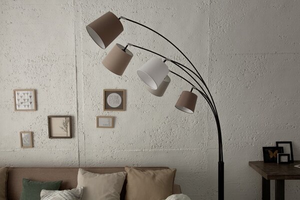 Stylová stojací lampa Levels