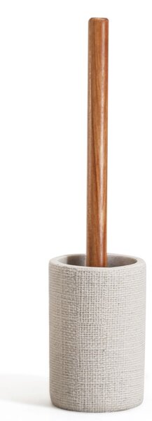 BISK Erga Craft, toaletní WC kartáč na postavení, taupe, ERG-08568