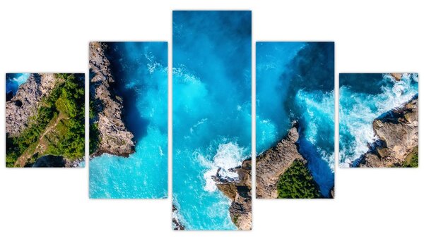 Obraz - Zátoka na Bali (125x70 cm)