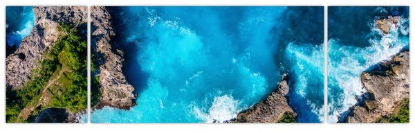 Obraz - Zátoka na Bali (170x50 cm)