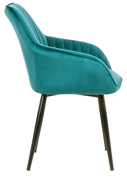 Designová židle Timeless Comfort tyrkysová