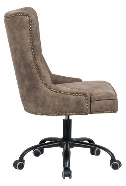 Designové otočné kancelářské křeslo Modern Secretary hnědá