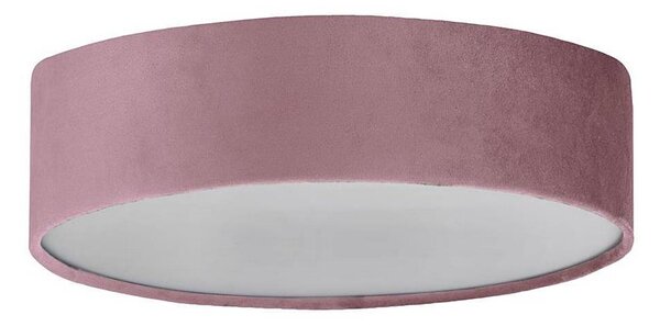 Searchlight 23298-2PI - Stropní svítidlo DRUM PLEAT 2xE27/15W/230V růžová