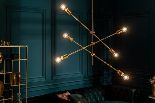 Luxusní závěsná lampa Elke
