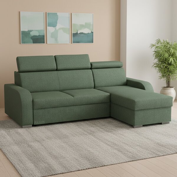 Sedací souprava OSLO L | 235x170 | rozkládací + úložný prostor | VÝBĚR TKANIN