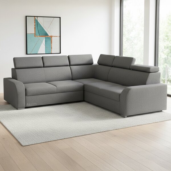 Sedací souprava OSLO L | 250x250 | rozkládací + úložný prostor | P | VÝBĚR TKANIN