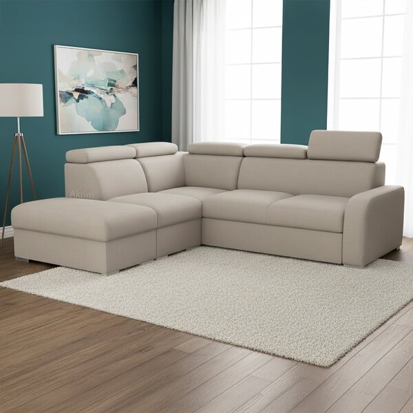 Sedací souprava OSLO V | 230x250 | rozkládací + 2x úložný prostor | VÝBĚR TKANIN