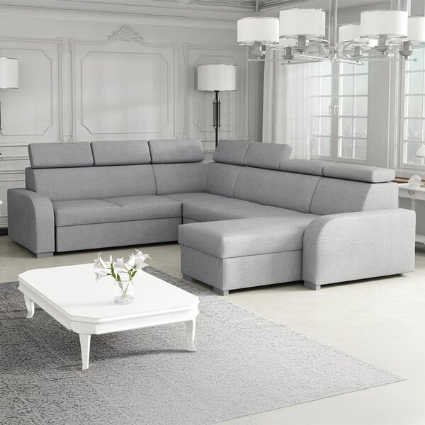 Sedací souprava OSLO U | 250x310x170 | rozkládací + 2x úložný prostor | VÝBĚR TKANIN