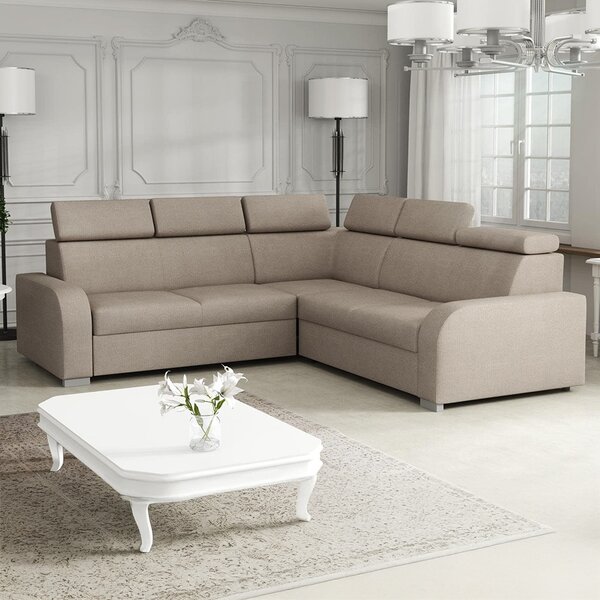 Sedací souprava OSLO L | 250x250 | rozkládací + úložný prostor | P | VÝBĚR TKANIN