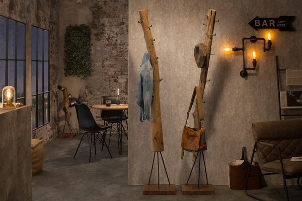 Industriální stylový věšák Hemingway 200cm