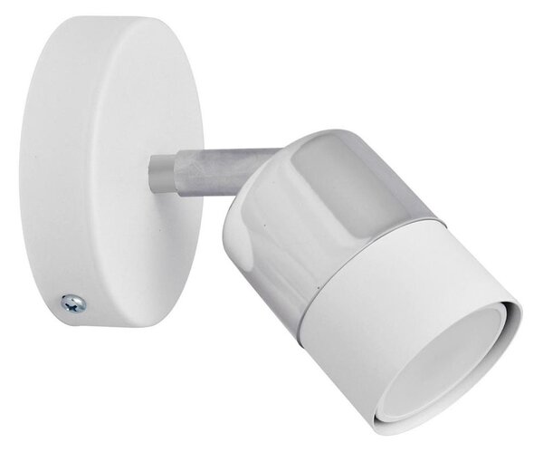 LED Nástěnné bodové svítidlo TUBSSON 1xGU10/4,8W/230V bílá/lesklý chrom