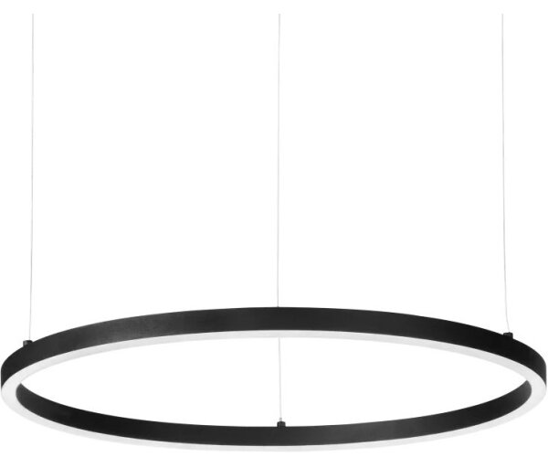 Ideal Lux - LED Stm lustr na lanku ORACLE S LED/42W/230V 4000K pr. 90 cm černá