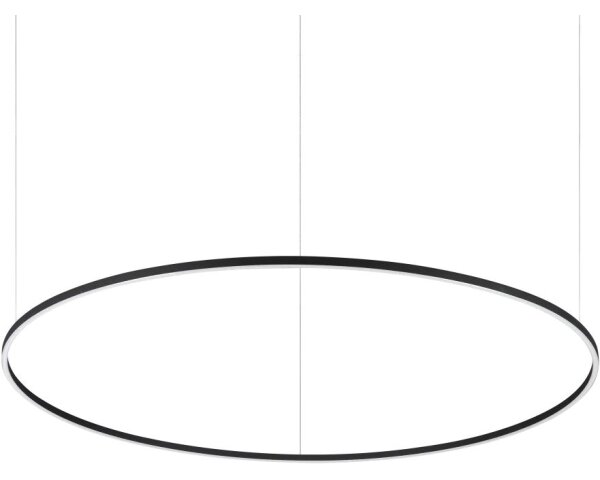 Ideal Lux - LED Stm lustr na lanku ORACLE S LED/83W/230V 4000K pr. 150 cm černá