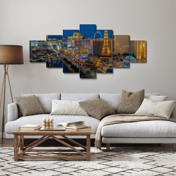 Obraz - Las Vegas (210x100 cm)