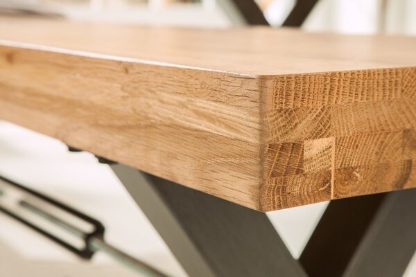 Industriální designová lavice Adin 180cm