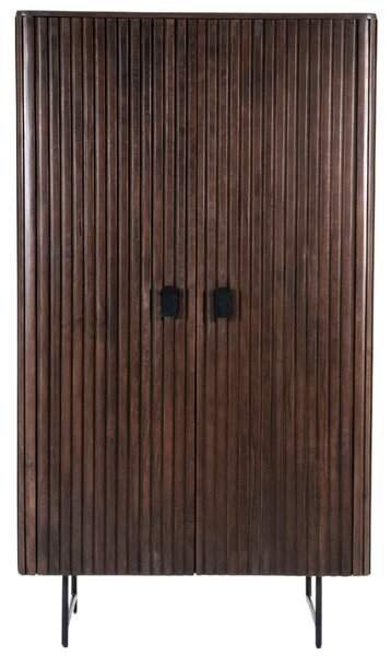 Eleonora Hnědá dřevěná skříň Remi 170 x 96 cm