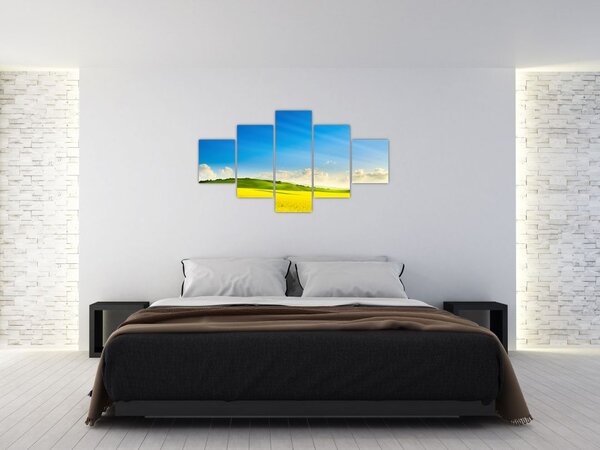 Obraz - Jarní nebe (125x70 cm)