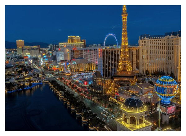 Obraz - Las Vegas (70x50 cm)
