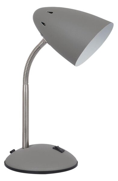 ITALUX MT-HN2013-GR+S.NICK - Stolní lampa COSMIC 1xE27/40W/230V šedá