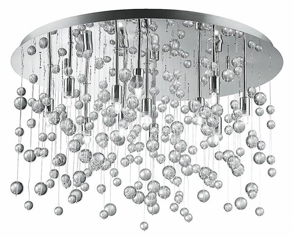 Ideal Lux - LED Stropní svítidlo NEVE 12xG9/3W/230V pr. 63 cm lesklý chrom