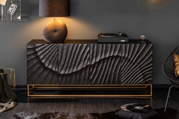 Masivní příborník Cumbria v art-deco stylu