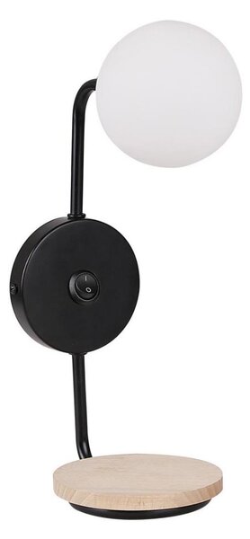 Nástěnná lampa PONIO 1xG9/25W/230V černá/buk