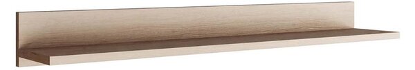 Nástěnná police BASIC 12x104 cm dub jackson hickory