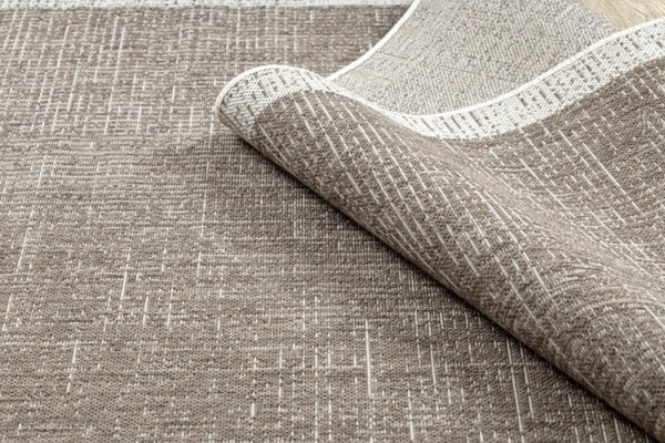 Koberec SIZAL FLOORLUX 20401 Ramka taupe / šampan