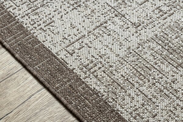 Koberec SIZAL FLOORLUX 20401 Ramka šampan/taupe