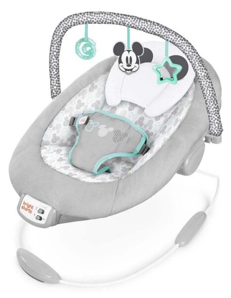 Bright Starts - Dětské vibrující lehátko s melodií MICKEY MOUSE