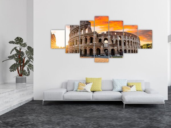 Obraz - Koloseum v Římě (210x100 cm)