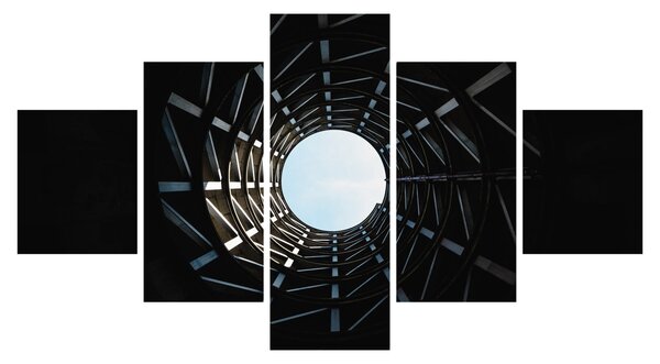 Obraz tunelu (125x70 cm)