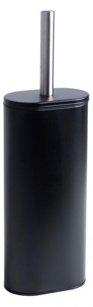 Erga Malavi, silikonový WC kartáč na postavení, černá, ERG-YKA-CH.MALAVI-BLK
