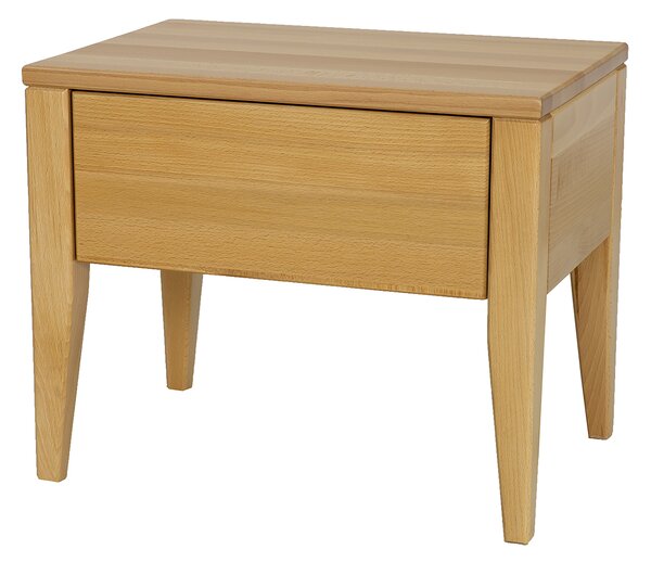 Noční stolek RETRO buk s 1 zásuvkou