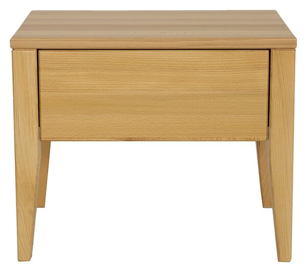 Noční stolek RETRO buk s 1 zásuvkou