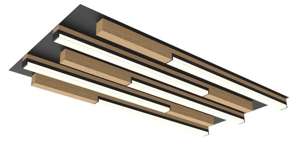 Wofi 9031-506S - LED Stmívatelné stropní svítidlo PALERMO LED/34W/230V dřevo