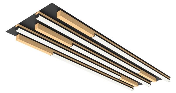 Wofi 9031-506L - LED Stmívatelné stropní svítidlo PALERMO LED/57W/230V dřevo