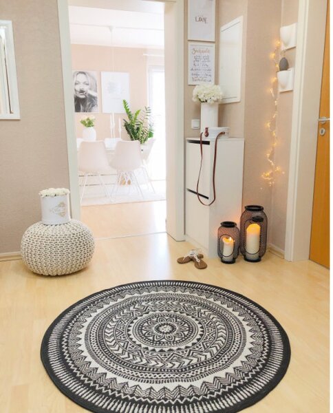 Koberec kruh šňůrkový SIZAL FLAT 48695/690