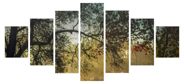 Obraz východu slunce (210x100 cm)