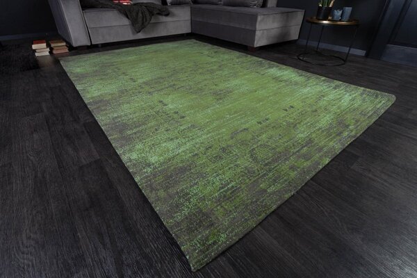 Moderní zelený koberec Andie II s orientálním vzorem 240cm