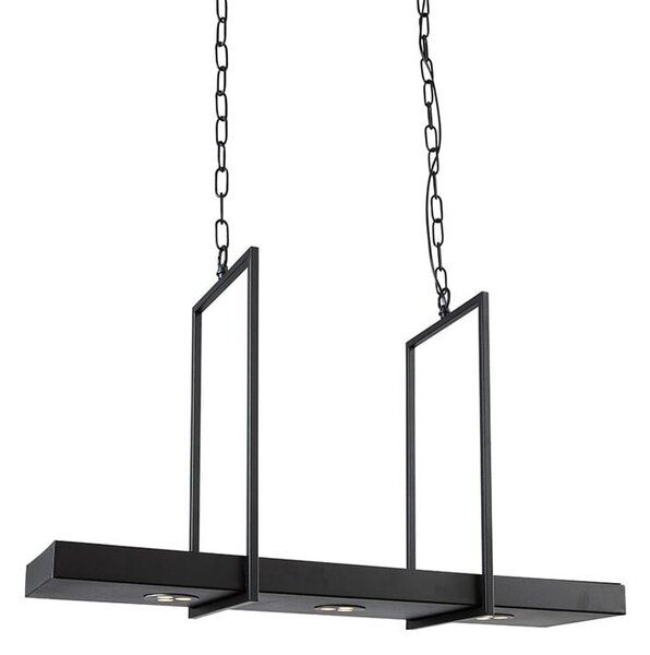 Markslöjd Tray závěsné svítidlo 3x3 W černá 105780