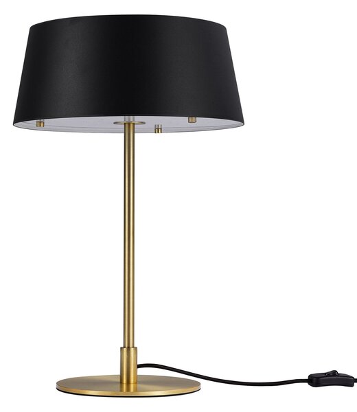 Nordlux 2312645003 Clasi, stolní lampa 3xE14, černá/mosaz, průměr 30cm