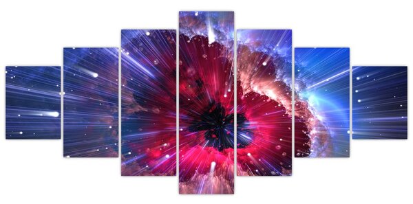 Obraz - Energie vesmíru (210x100 cm)