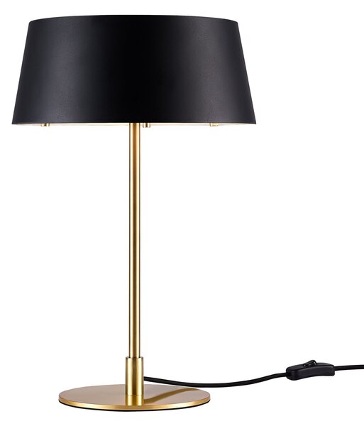 Nordlux 2312645003 Clasi, stolní lampa 3xE14, černá/mosaz, průměr 30cm