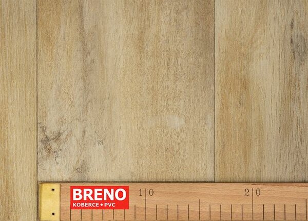 Breno PVC AMBIENT Silk Oak 338M – světlé dřevo, šíře 400 cm